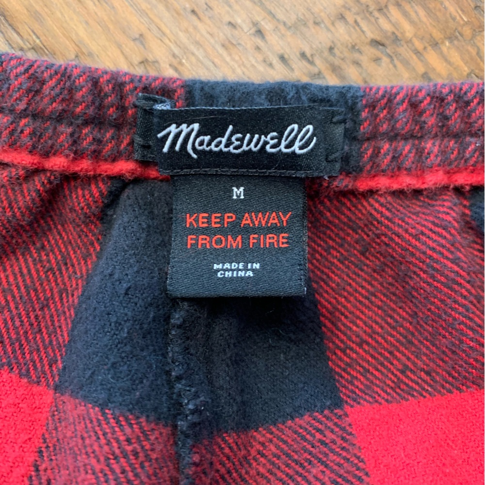 Madewell Flannel Pajama Set - Picture 13 of 15
